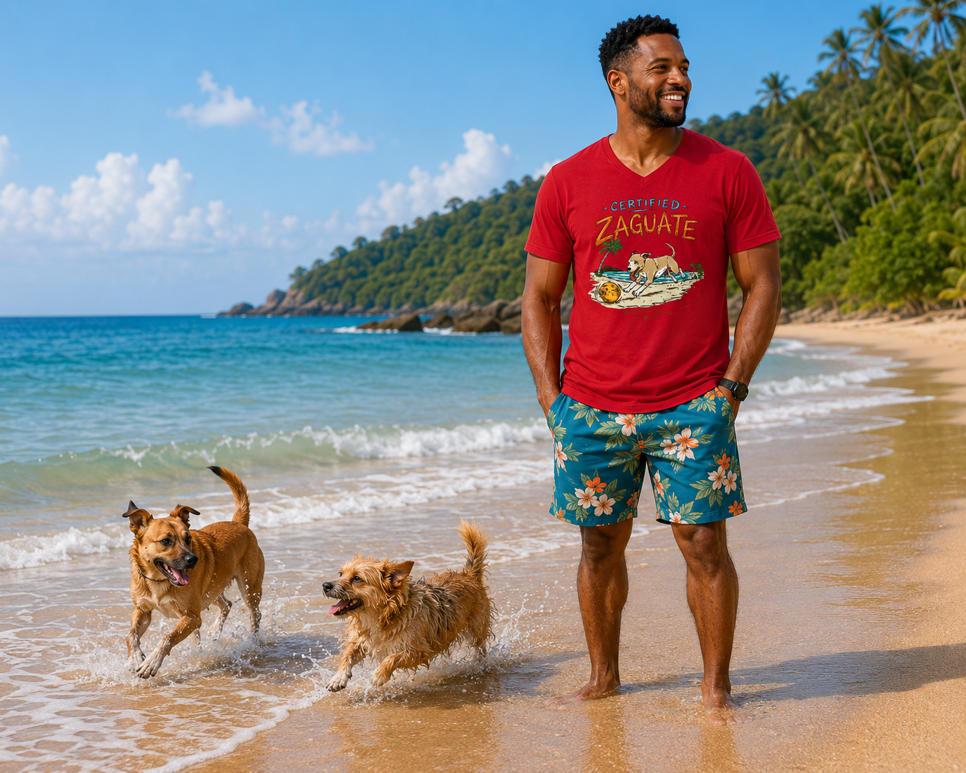 Certified Zaguate Unisex V-Neck Tee