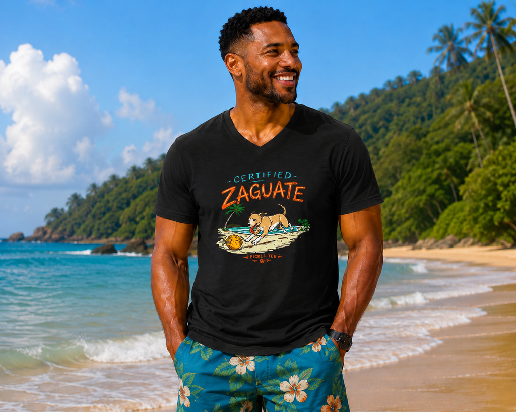Certified Zaguate Unisex V-Neck Tee