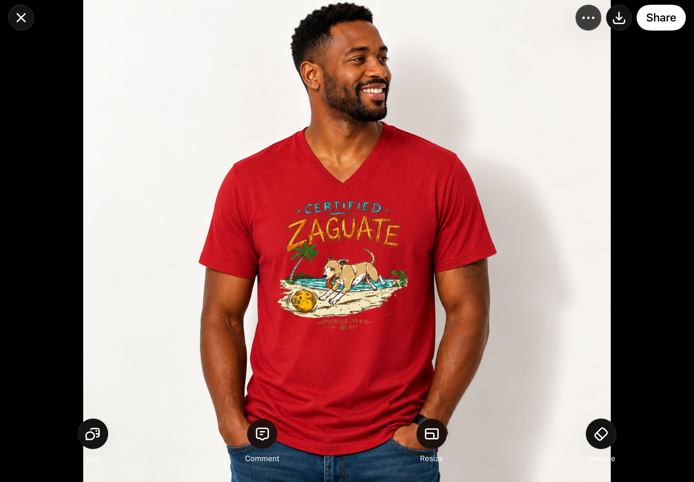Certified Zaguate Unisex V-Neck Tee