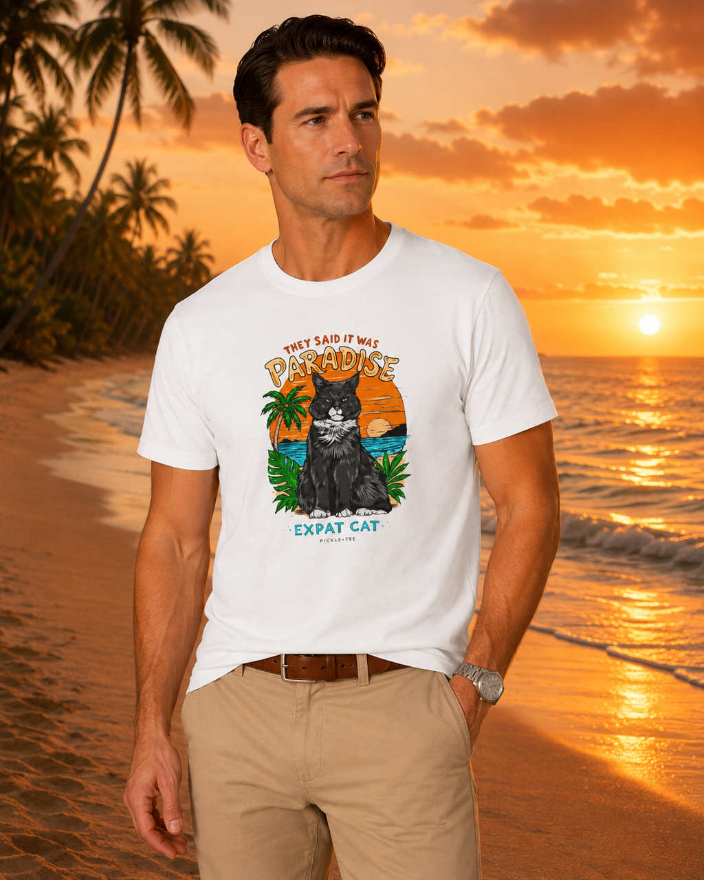 Expat Cat Unisex Tee