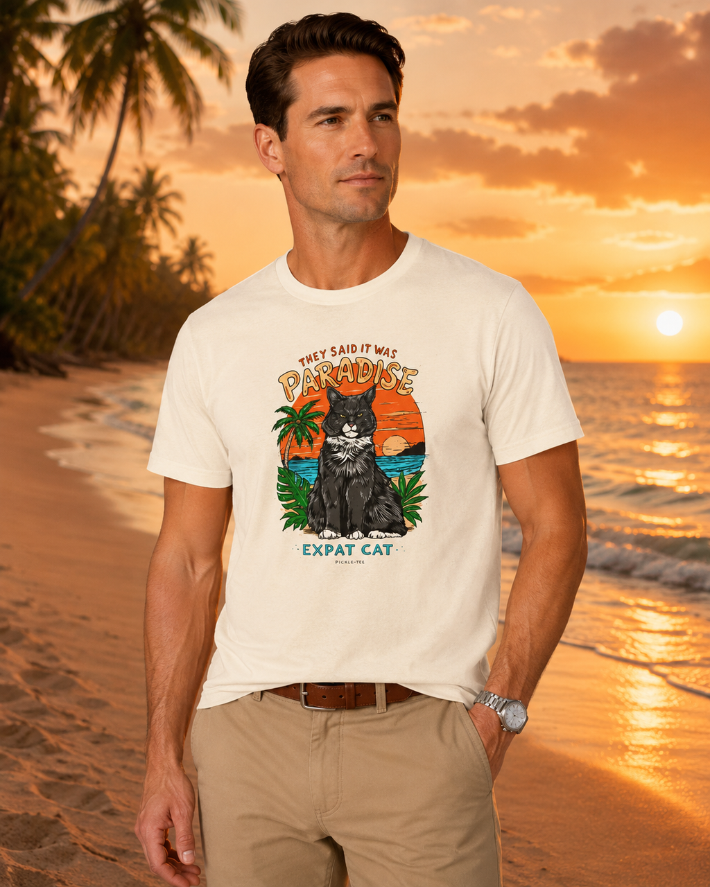 Expat Cat Unisex Tee