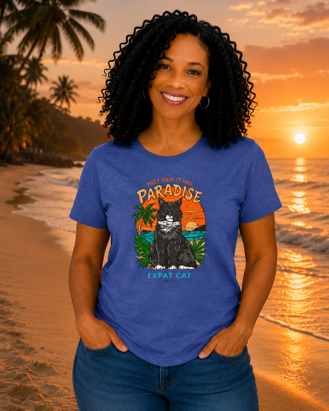 Expat Cat Unisex Tee