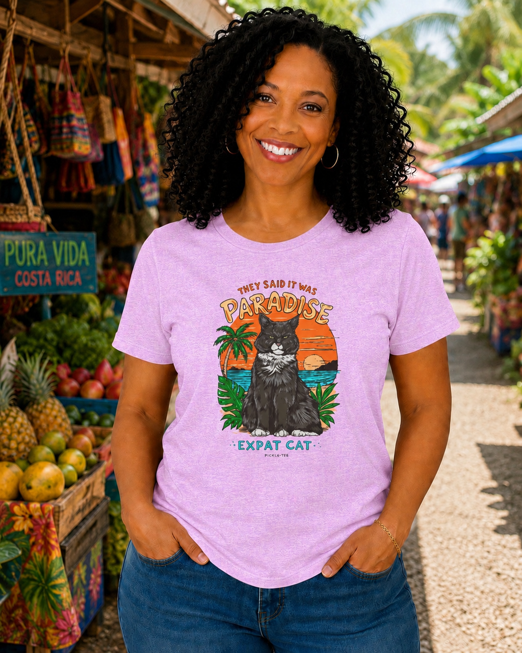 Expat Cat Unisex Tee