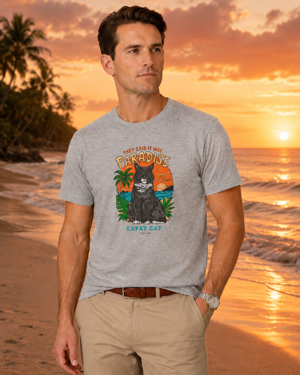 Expat Cat Unisex Tee
