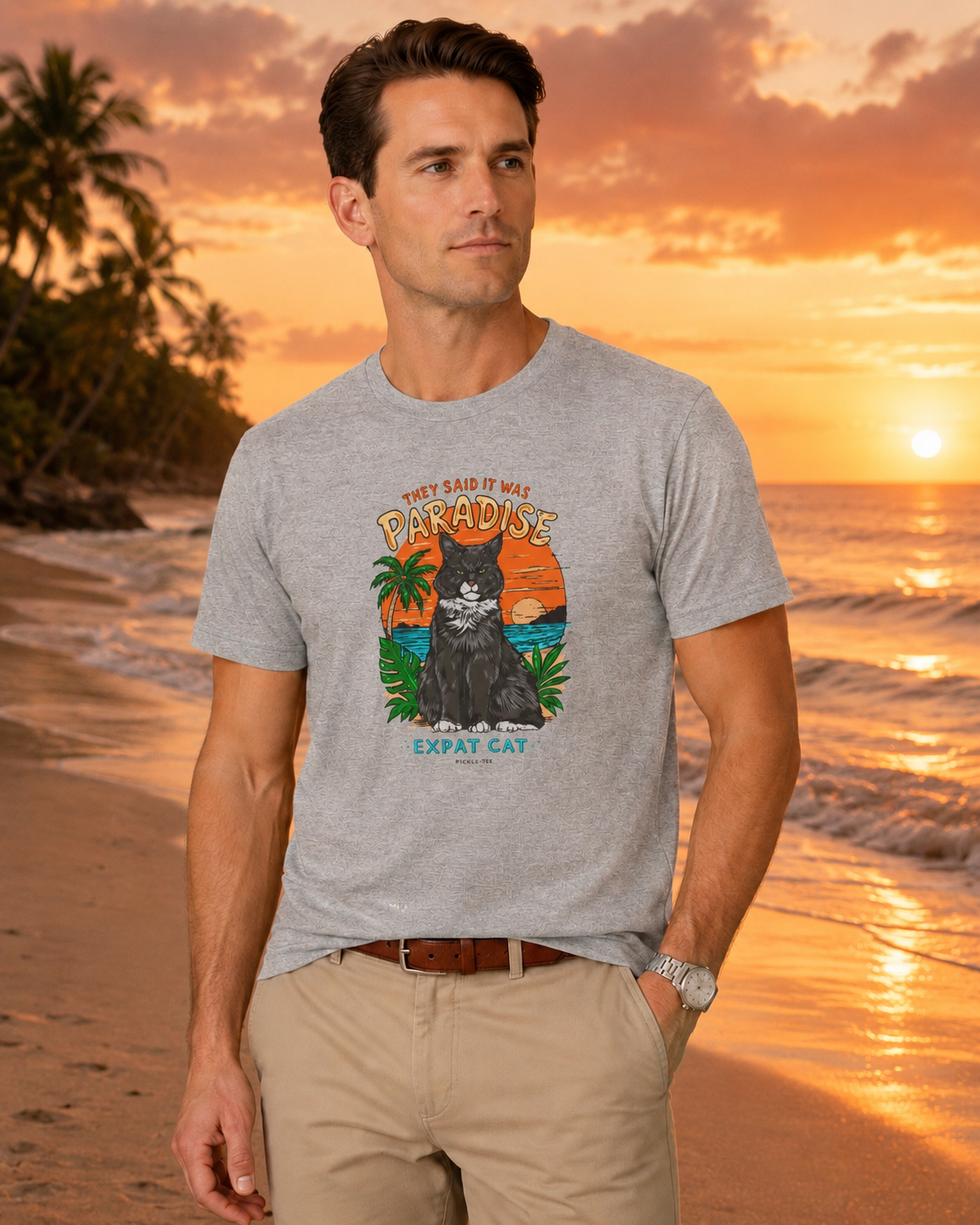 Expat Cat Unisex Tee