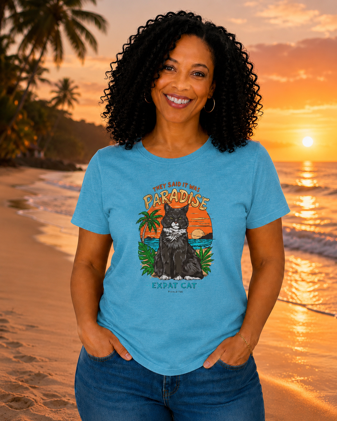 Expat Cat Unisex Tee
