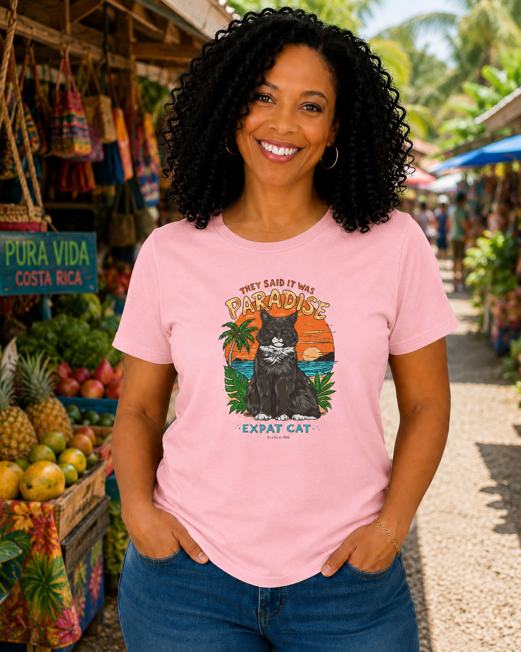 Expat Cat Unisex Tee