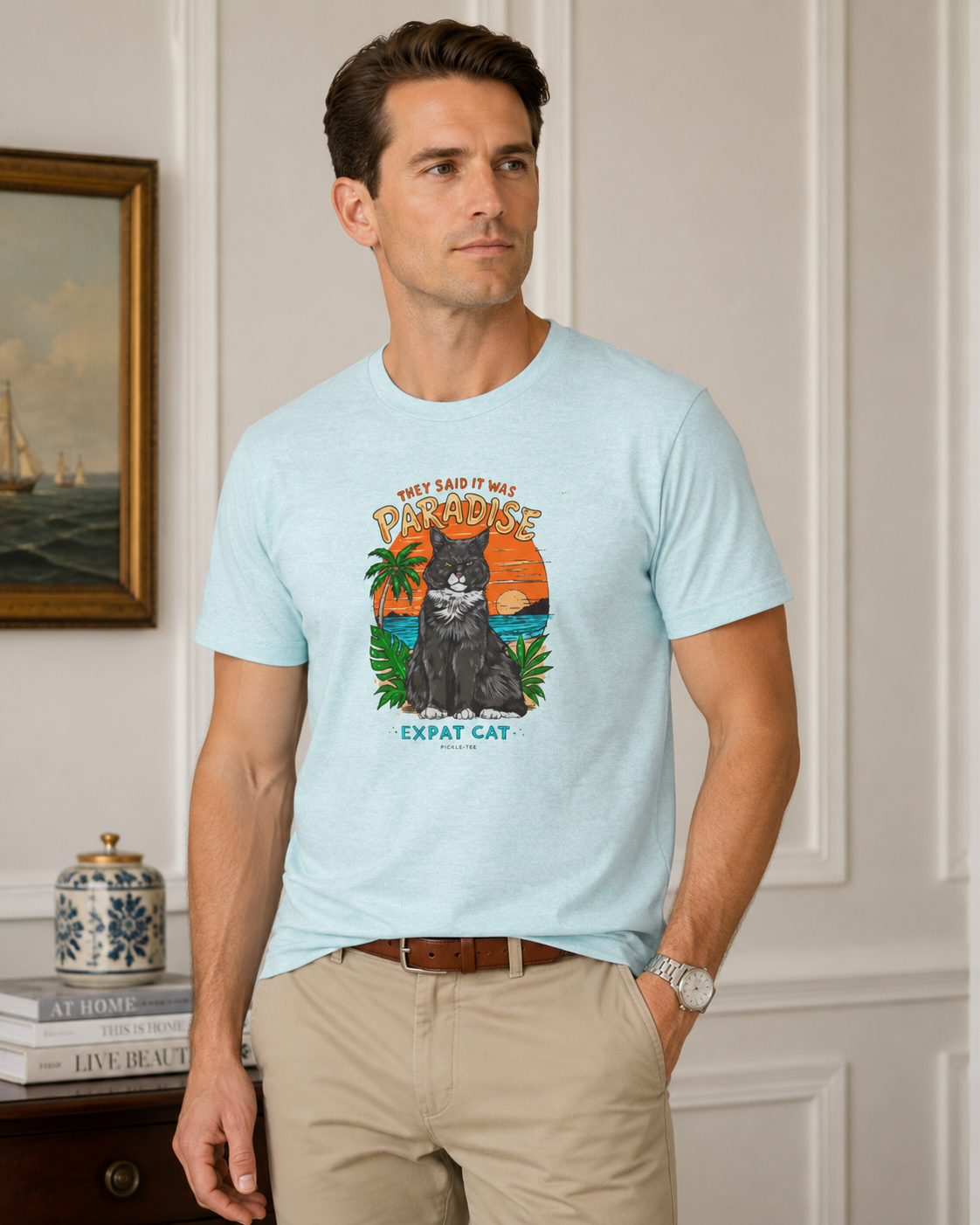 Expat Cat Unisex Tee