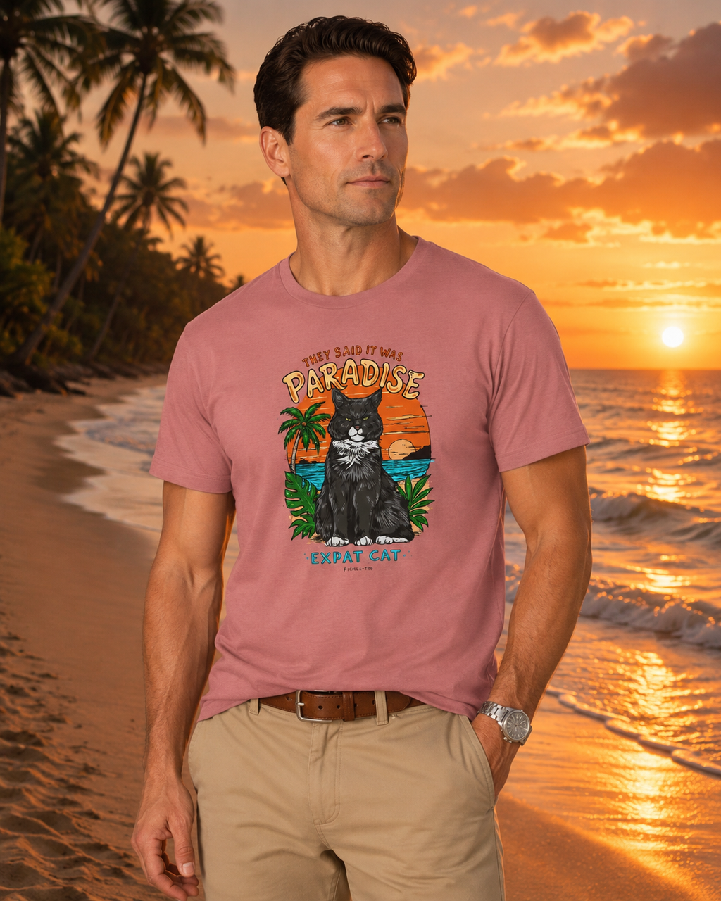 Expat Cat Unisex Tee