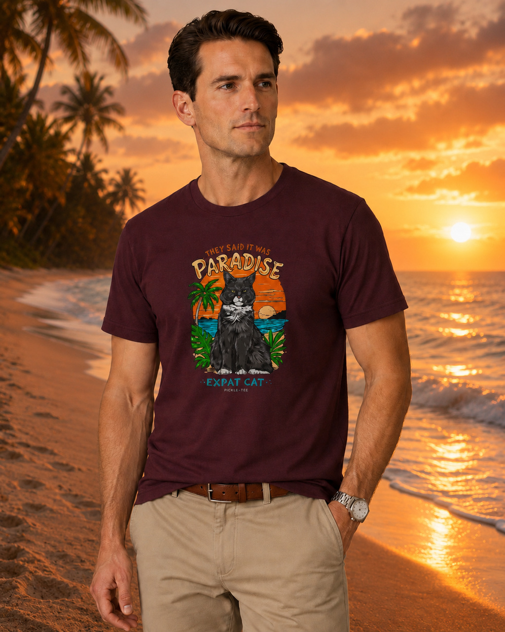 Expat Cat Unisex Tee