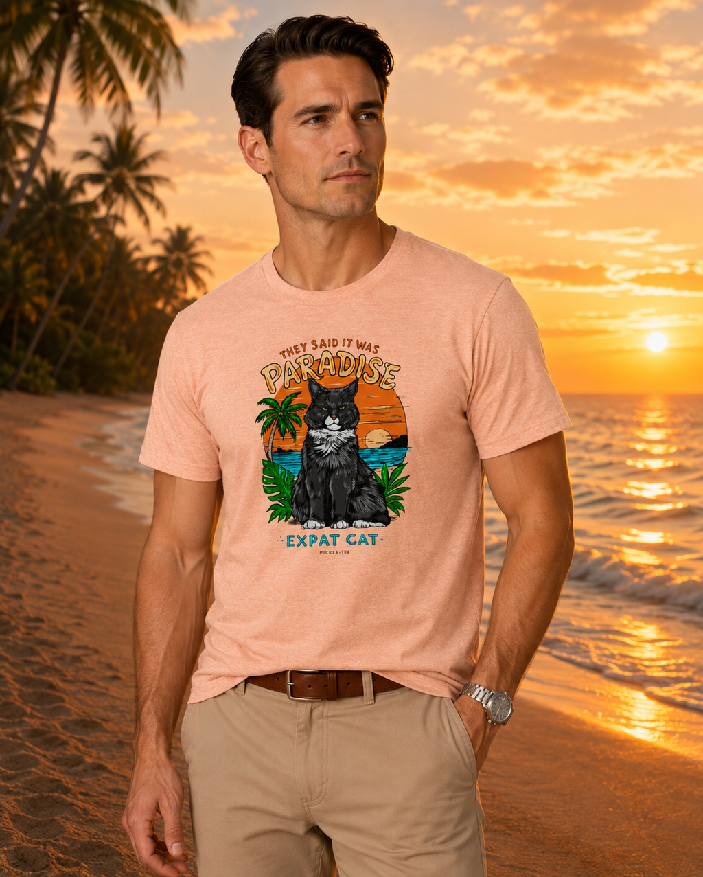 Expat Cat Unisex Tee