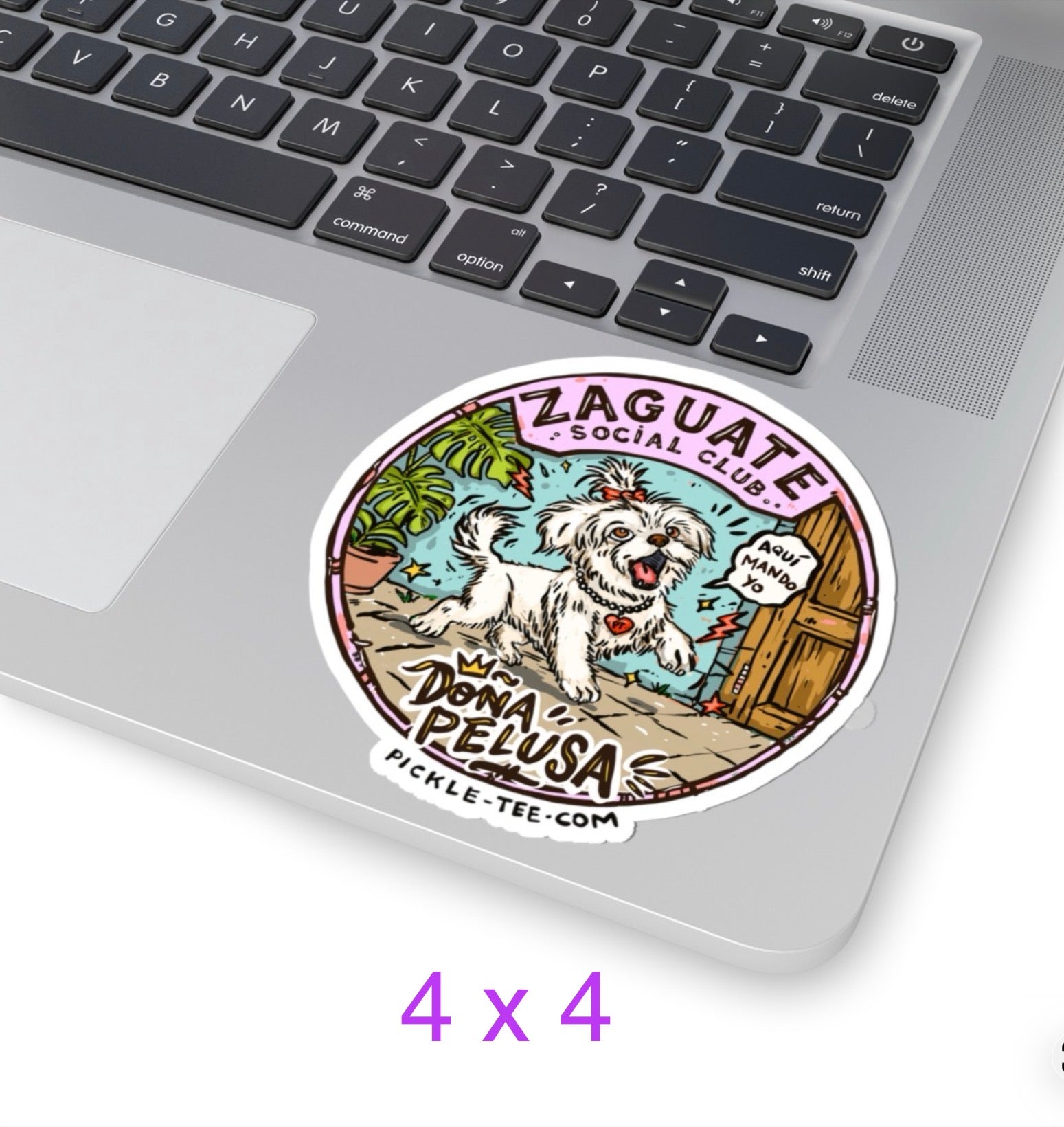 Zaguate Social Club: Doña Pelusa Sticker