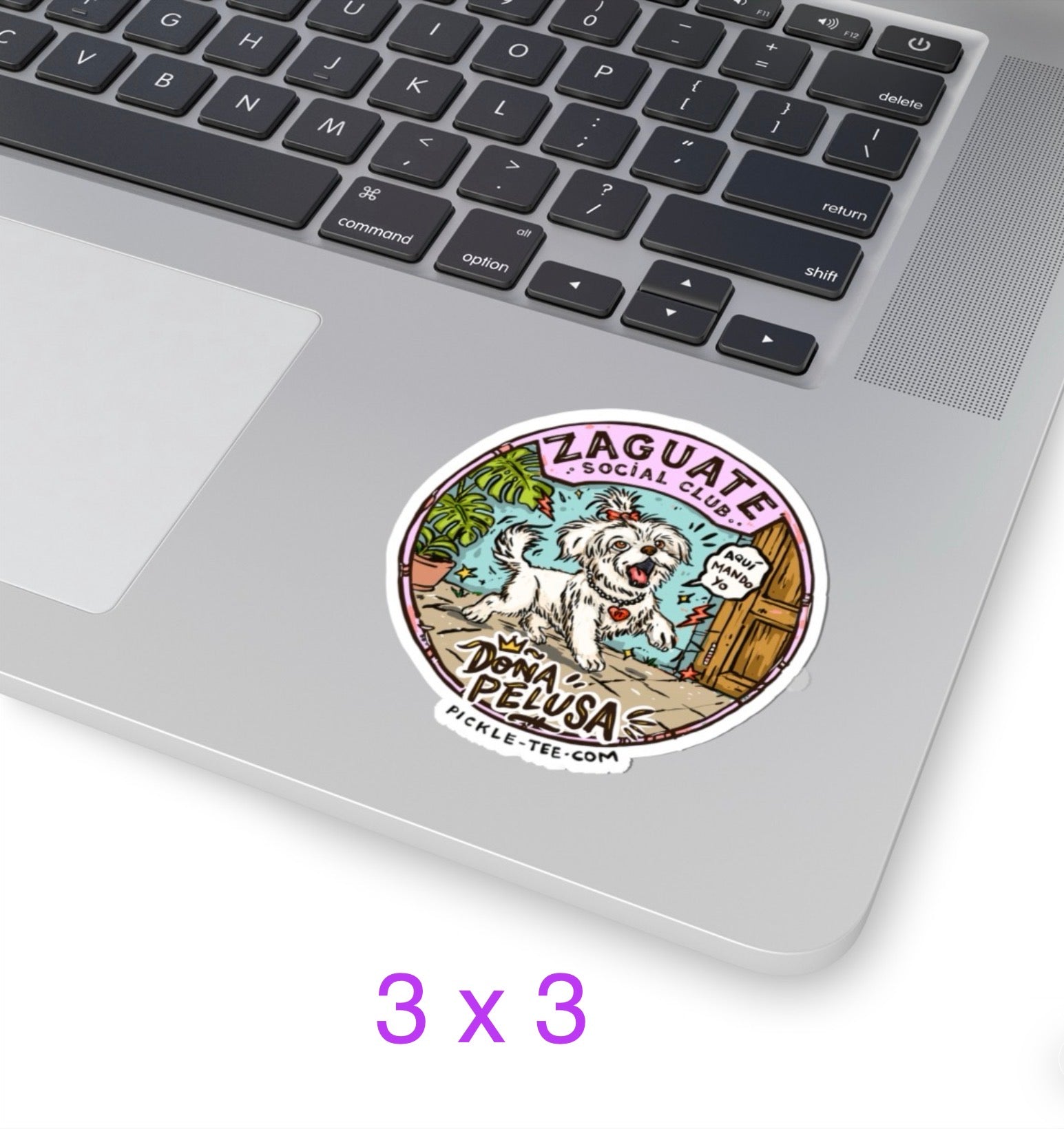 Zaguate Social Club: Doña Pelusa Sticker