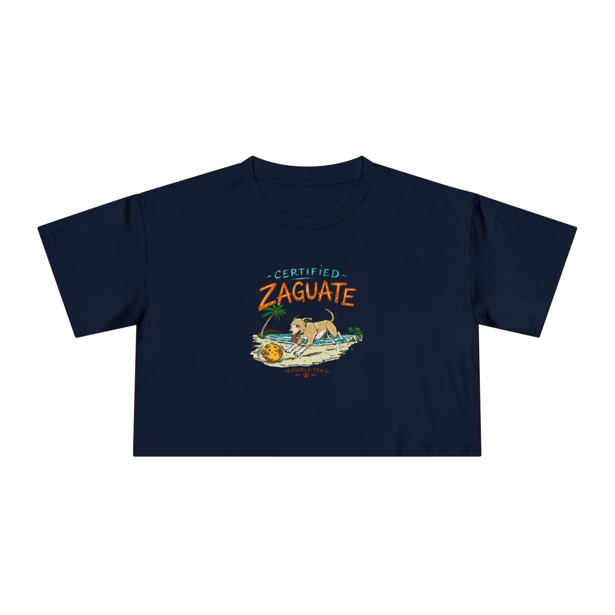 Certified Zaguate Women's Crop Tee