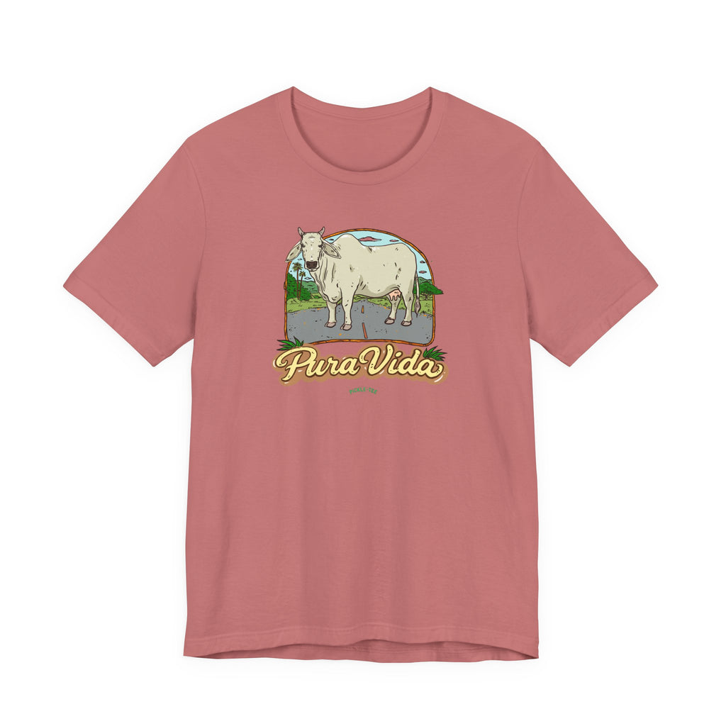 Pura Vida Cow Unisex Tee