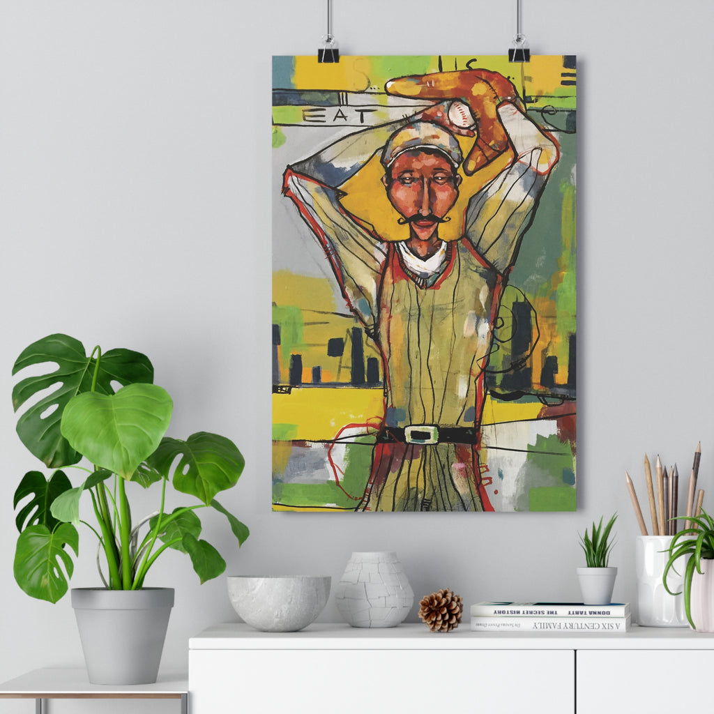 Baseball Giclée Art Print