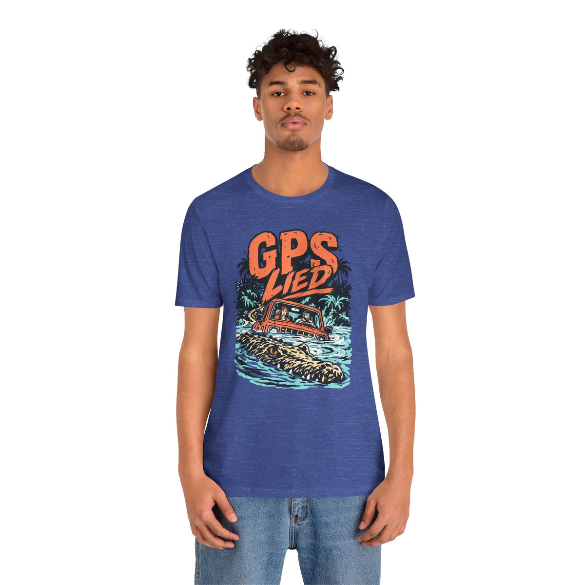 GPS LIED Unisex Jersey Short Sleeve Tee