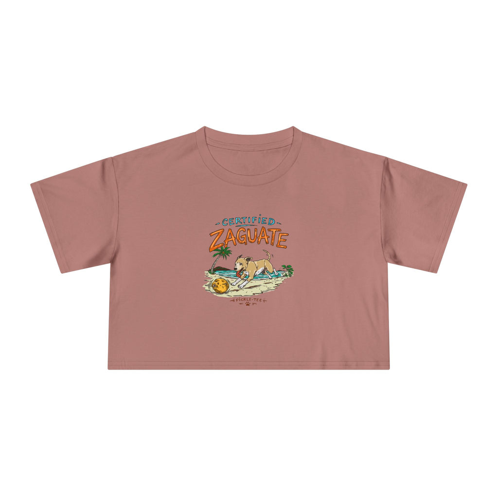 Certified Zaguate Women's Crop Tee
