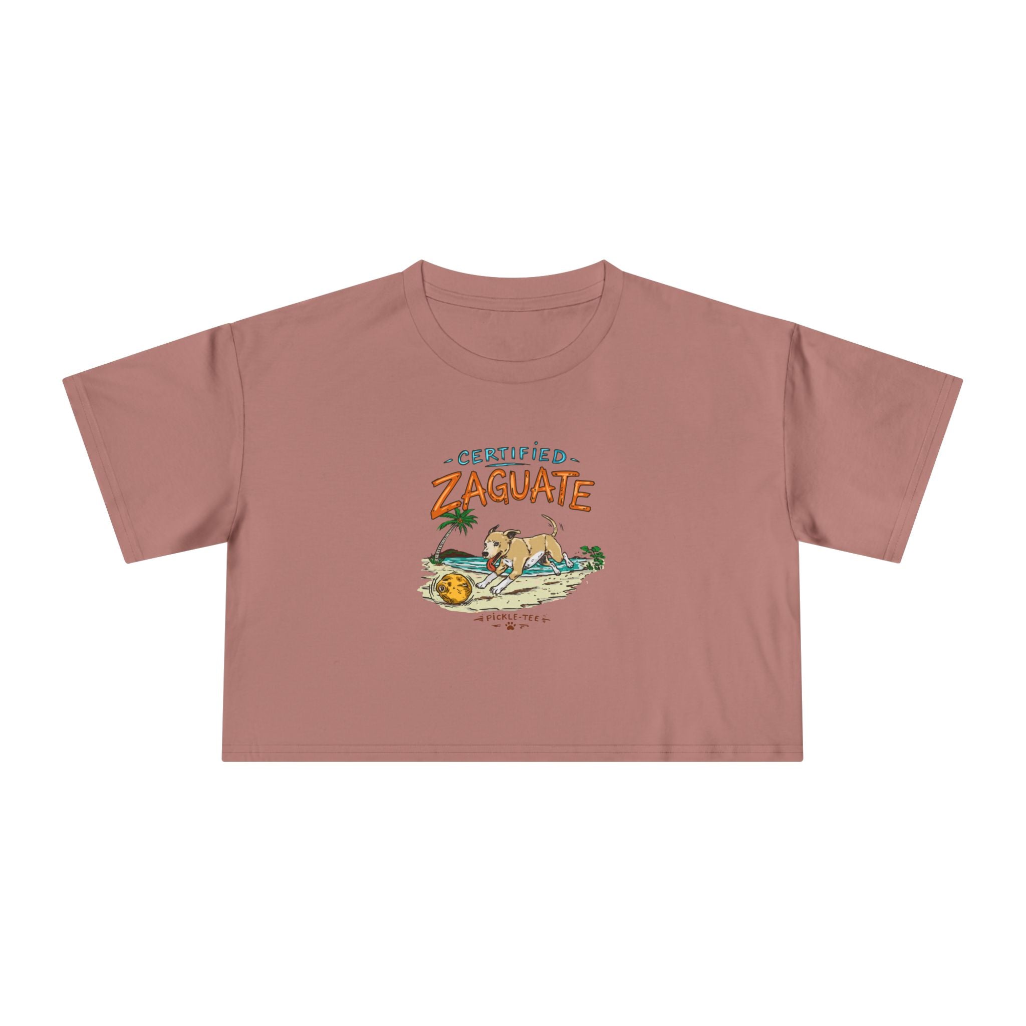 Certified Zaguate Women's Crop Tee