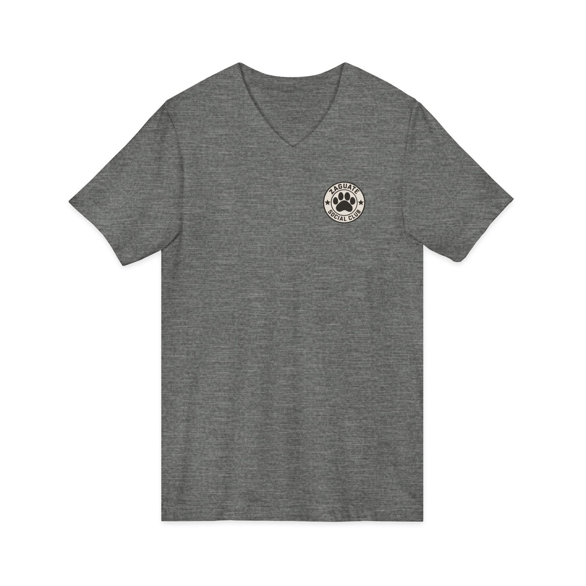 Jasper - Zaguate Social Club Front Logo Unisex V-Neck Tee