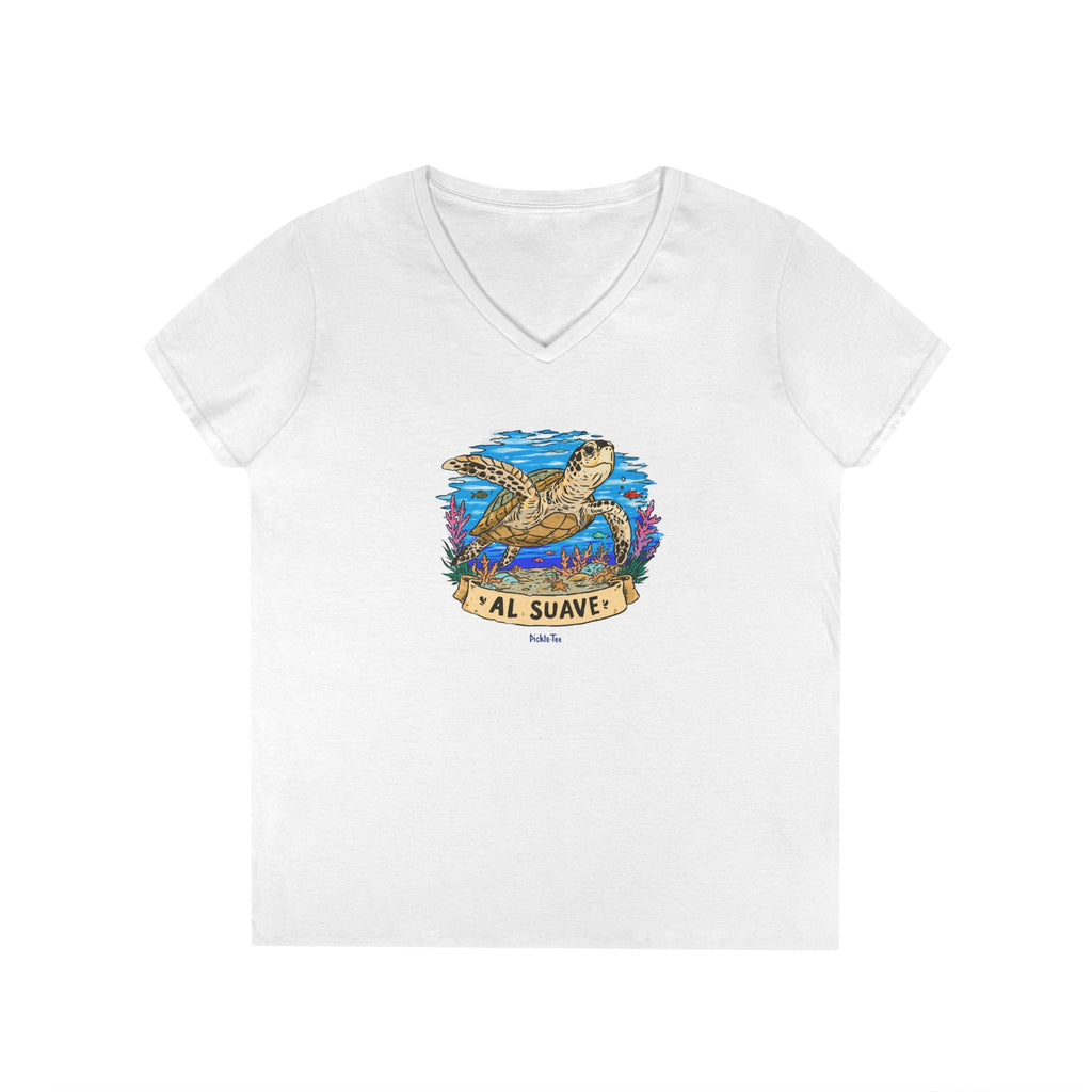 Sea Turtle, Women’s V-Neck Tee