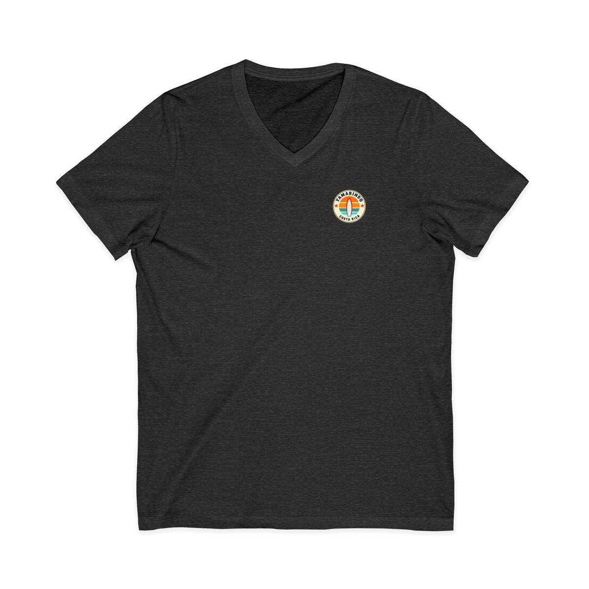 GPS LIED Front Logo Tamarindo Costa Rica Unisex  V-Neck Tee