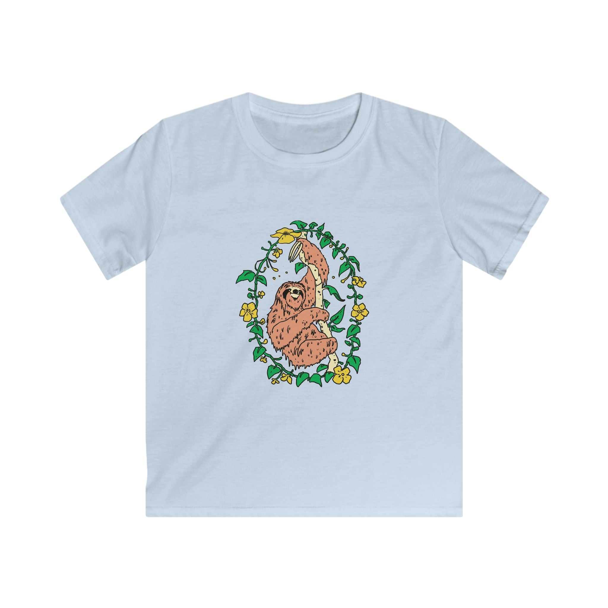 Sloth Kids Softstyle Tee