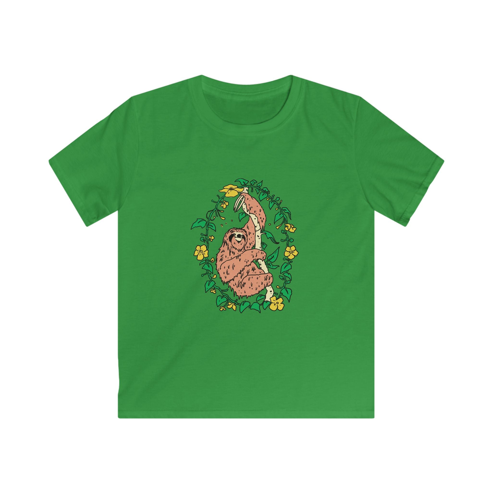 Sloth Kids Softstyle Tee
