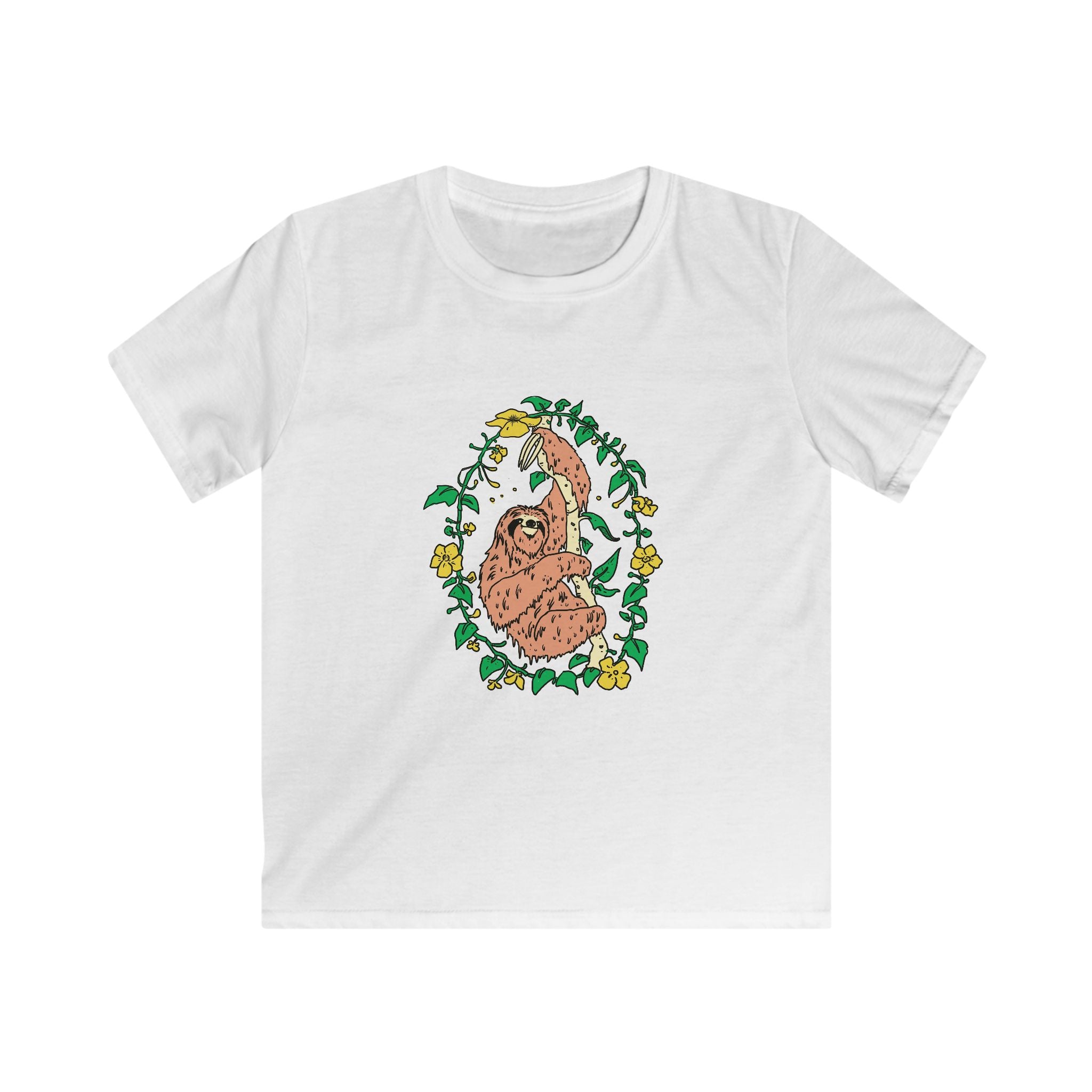 Sloth Kids Softstyle Tee