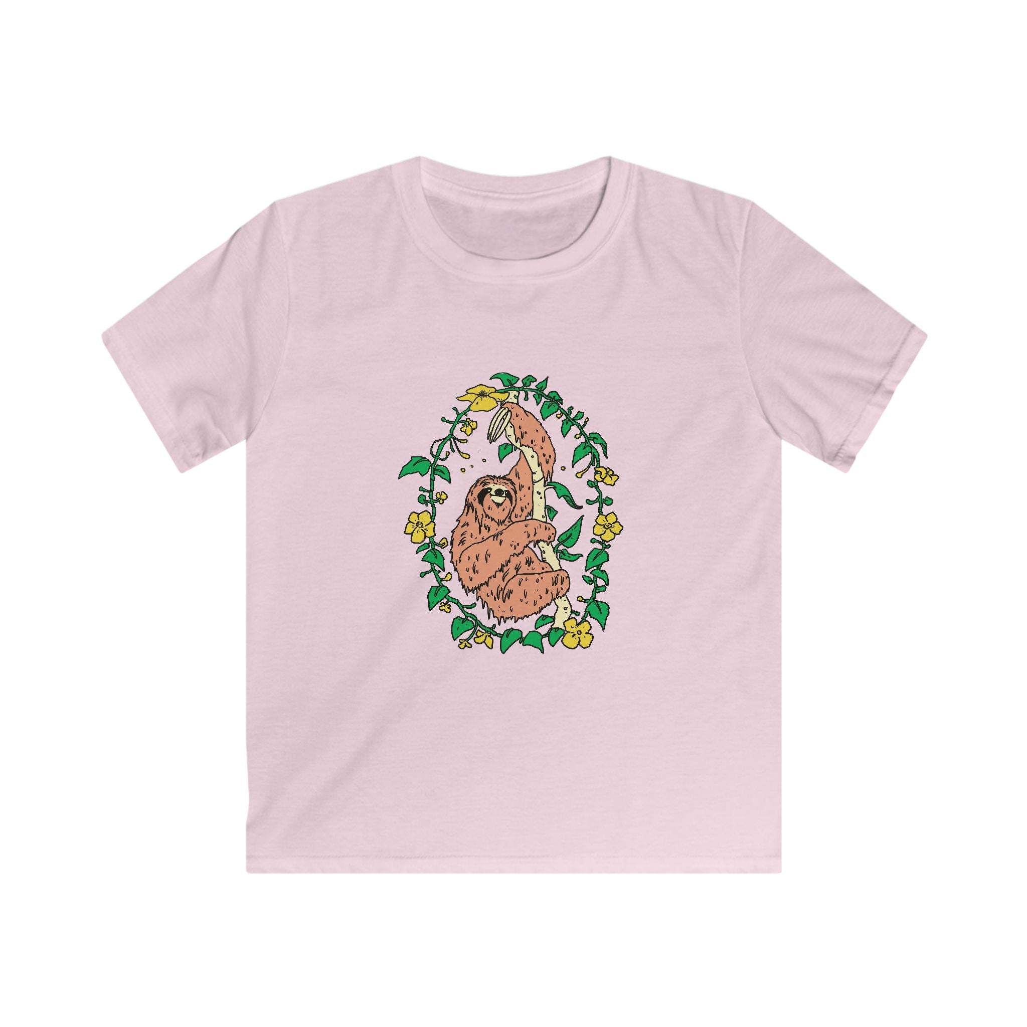 Sloth Kids Softstyle Tee