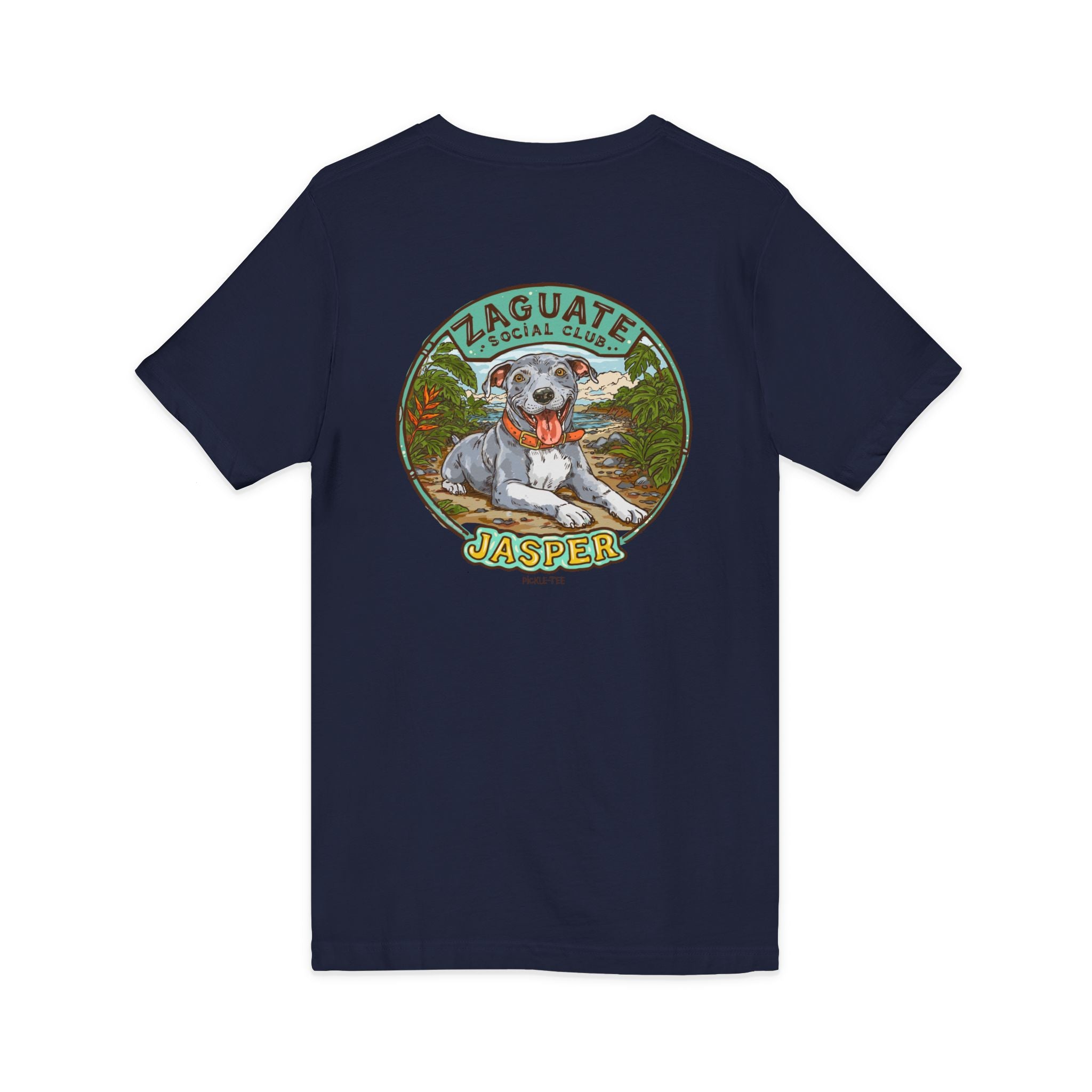 Zaguate Social Club, Jasper Unisex V-Neck Tee