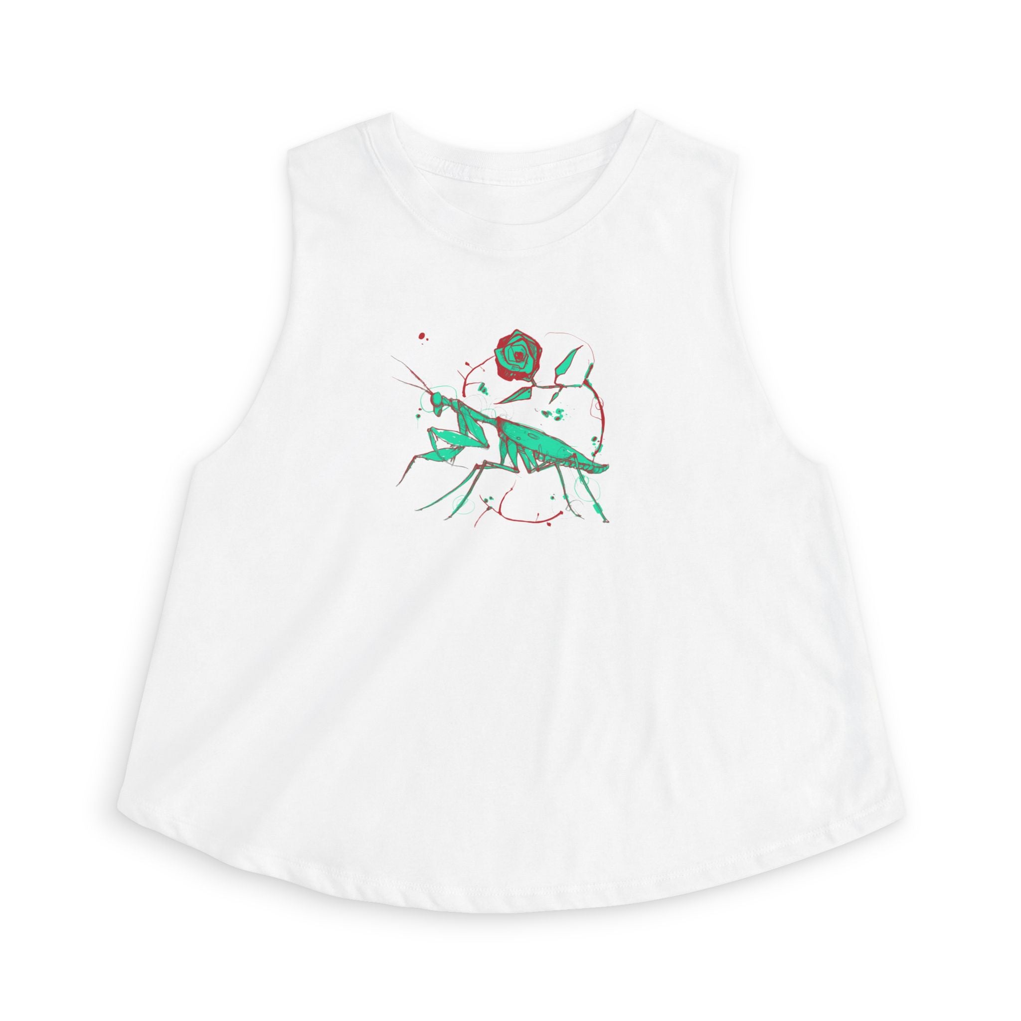 Praying Mantis Women's Crop Top
