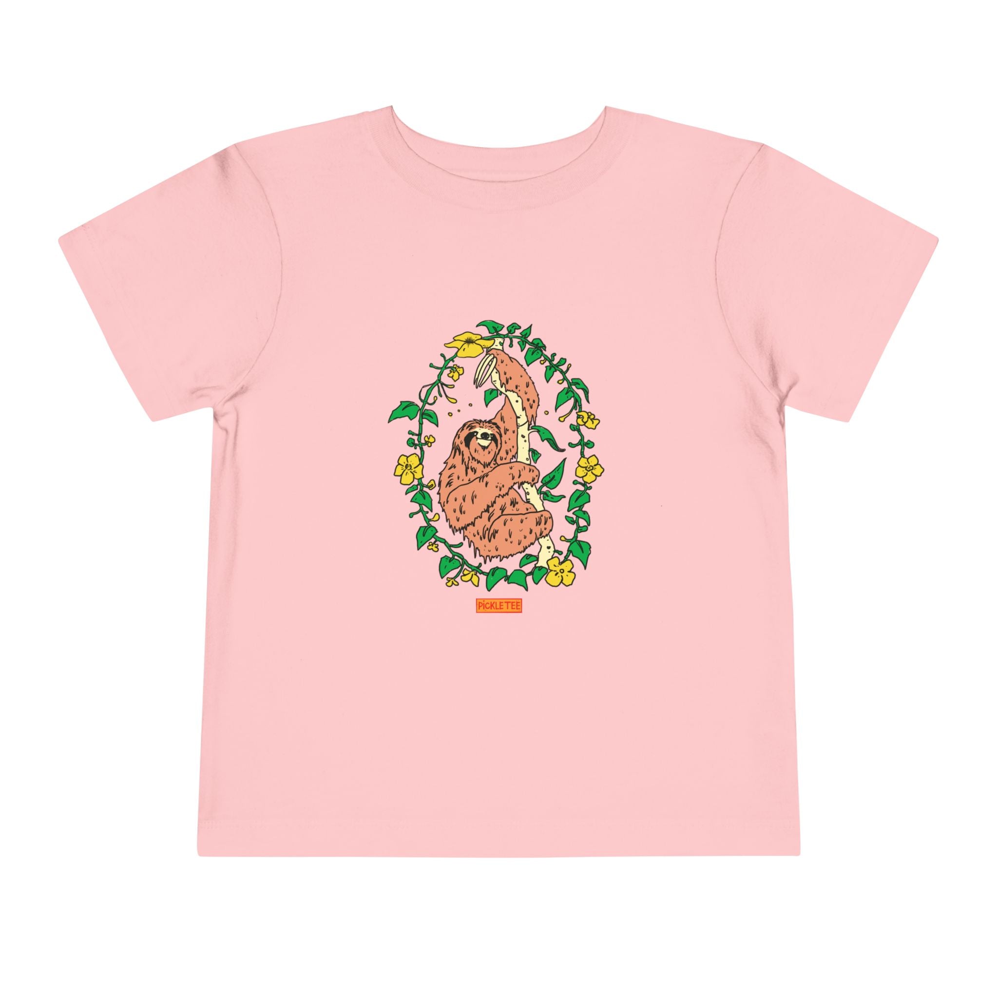 Sloth Toddler Short Sleeve Tee
