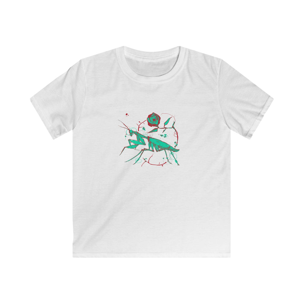 Praying Mantis Kids Softstyle Tee