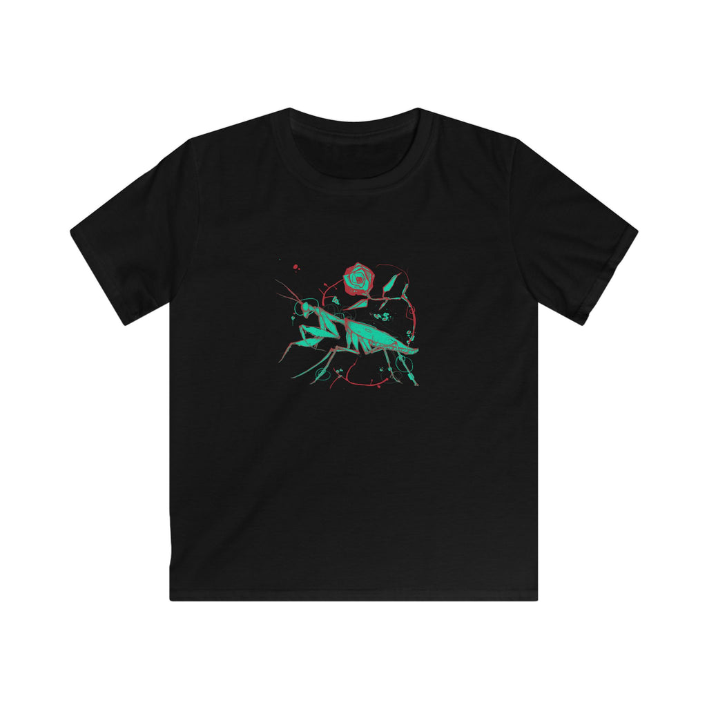 Praying Mantis Kids Softstyle Tee