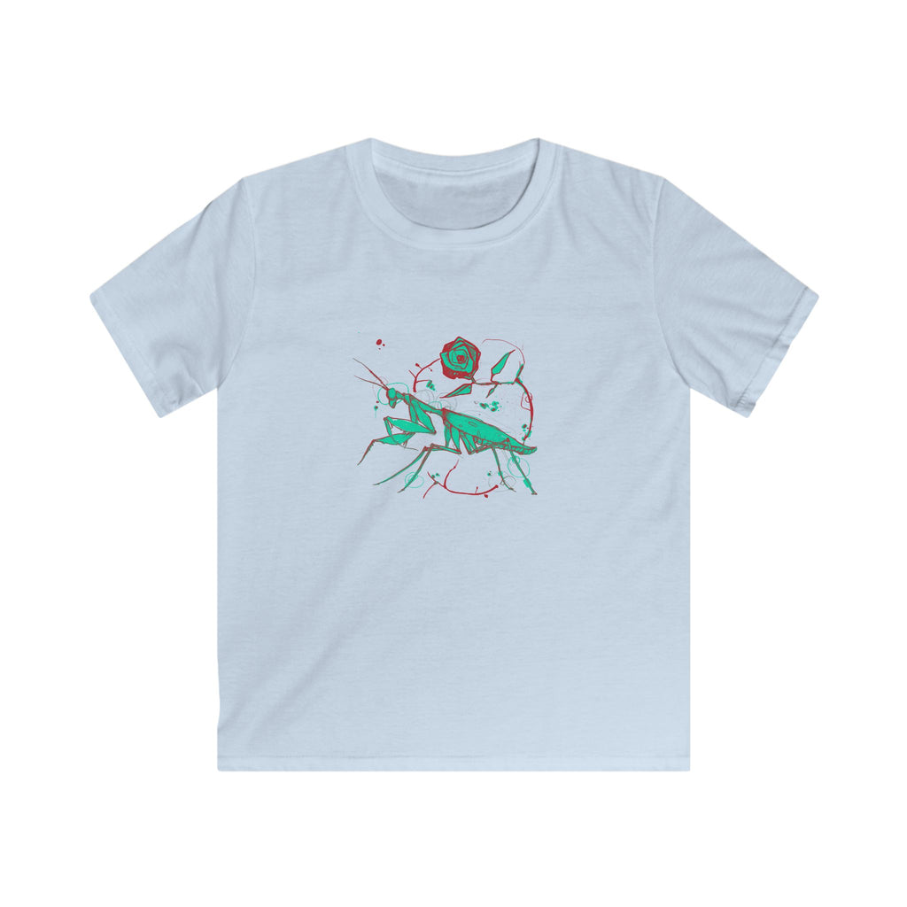 Praying Mantis Kids Softstyle Tee