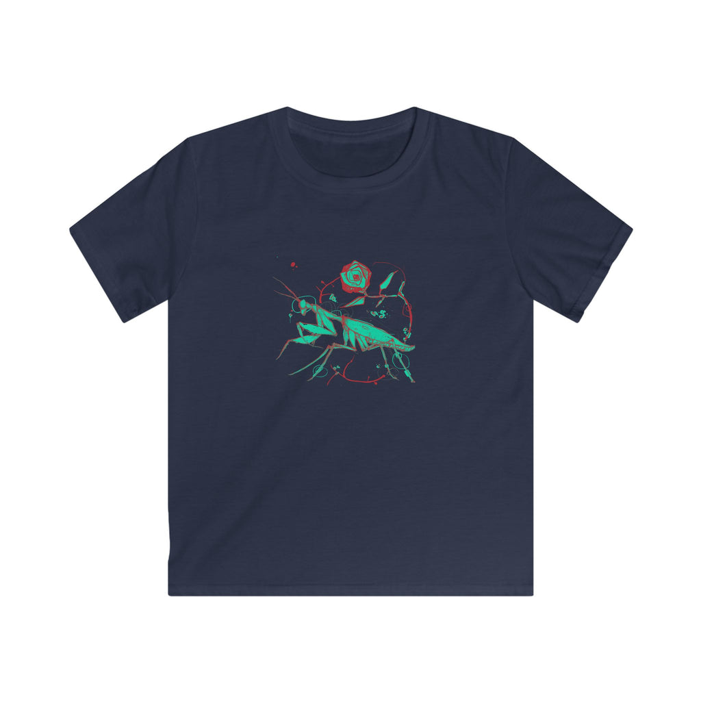 Praying Mantis Kids Softstyle Tee