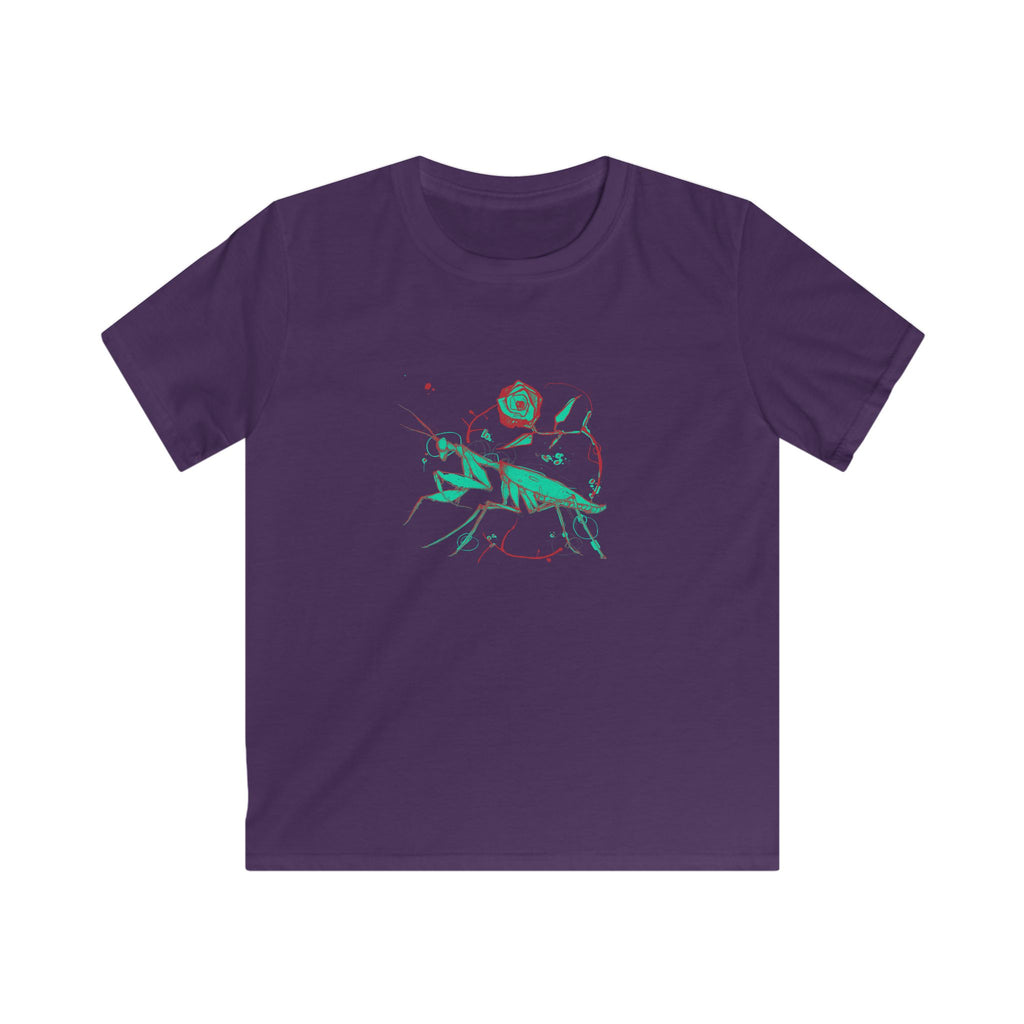 Praying Mantis Kids Softstyle Tee