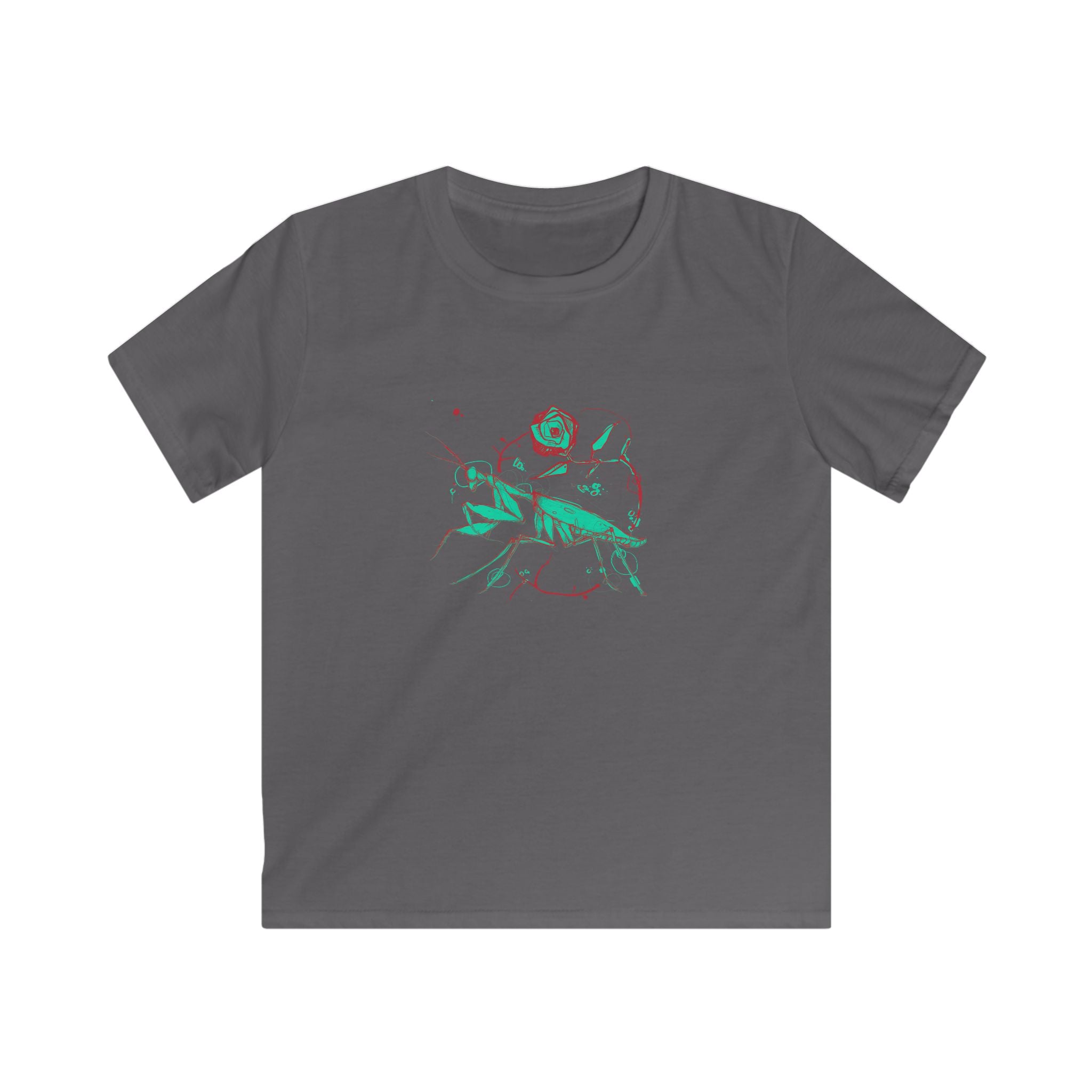Praying Mantis Kids Softstyle Tee