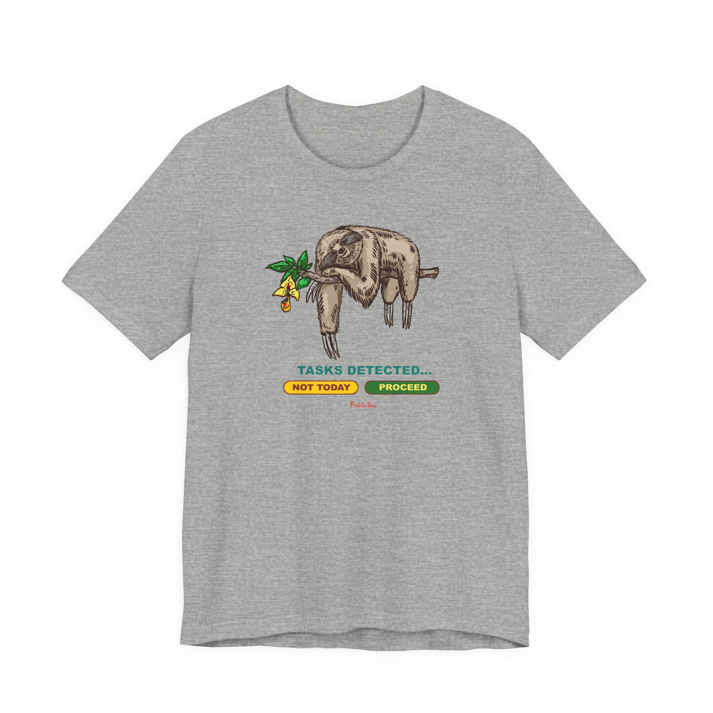 Sloth Tasks Unisex Crew Tee