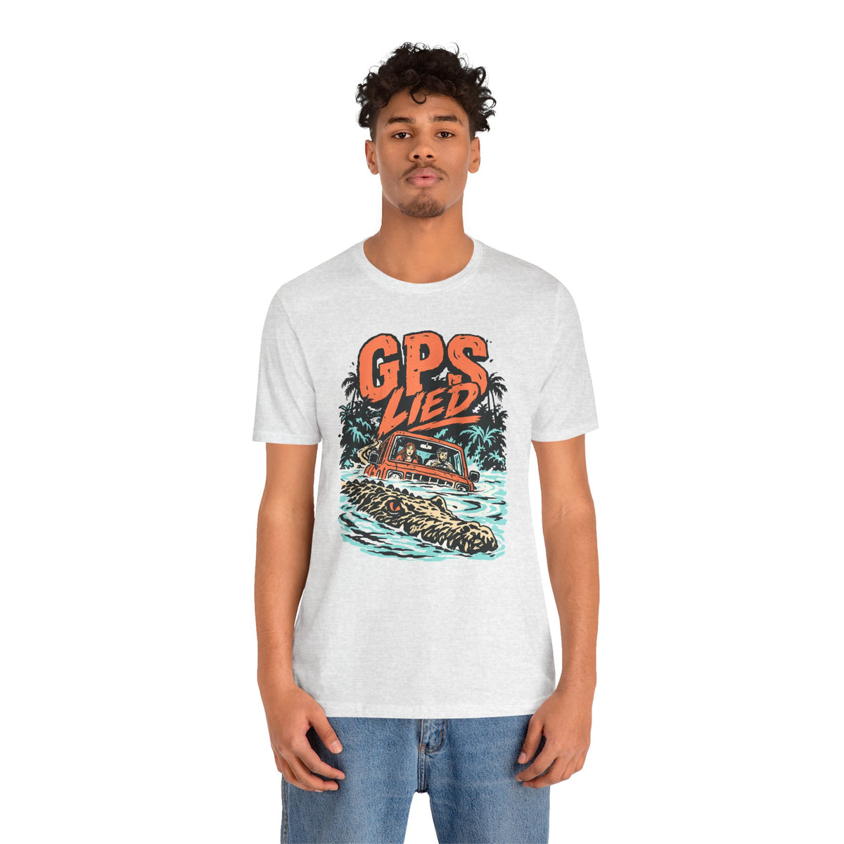 GPS LIED Unisex Jersey Short Sleeve Tee