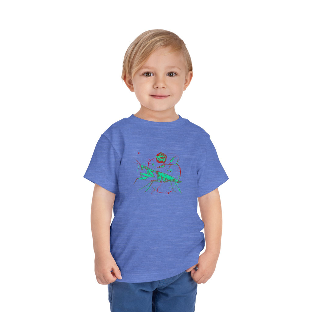 Praying Mantis Toddler Short Sleeve Tee
