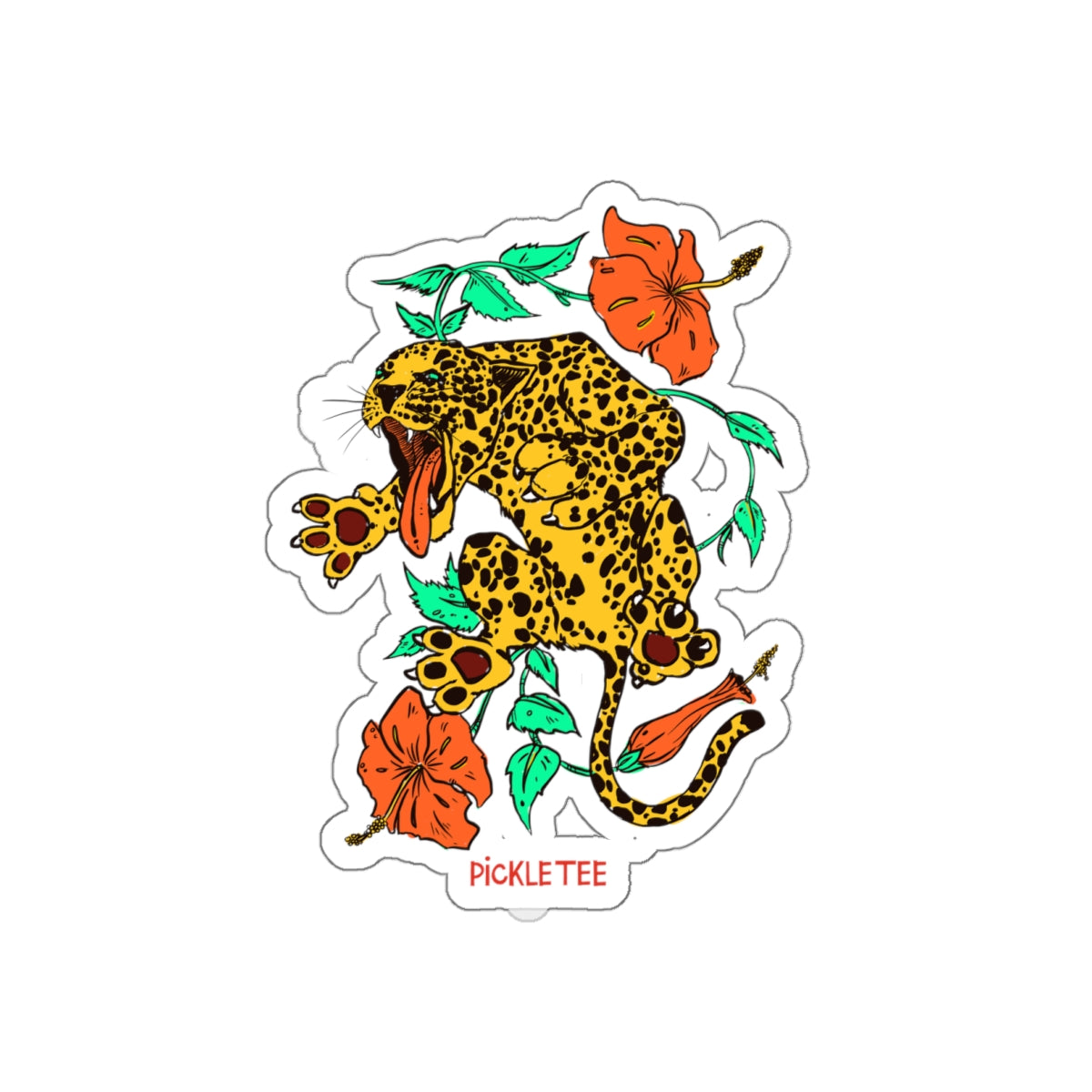 Jaguar Die-Cut Stickers