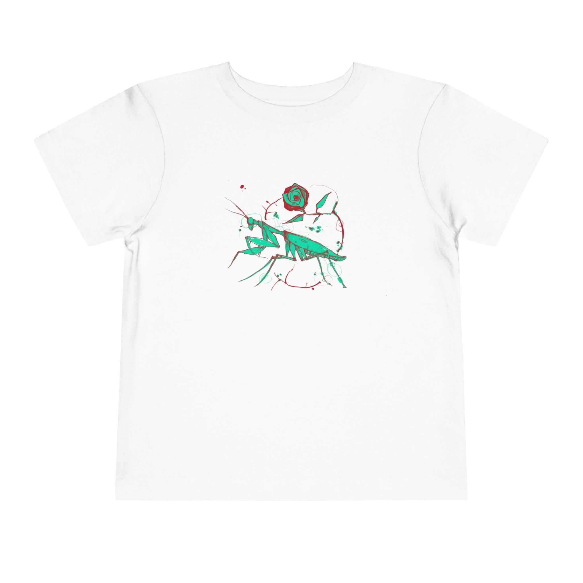 Praying Mantis Toddler Short Sleeve Tee