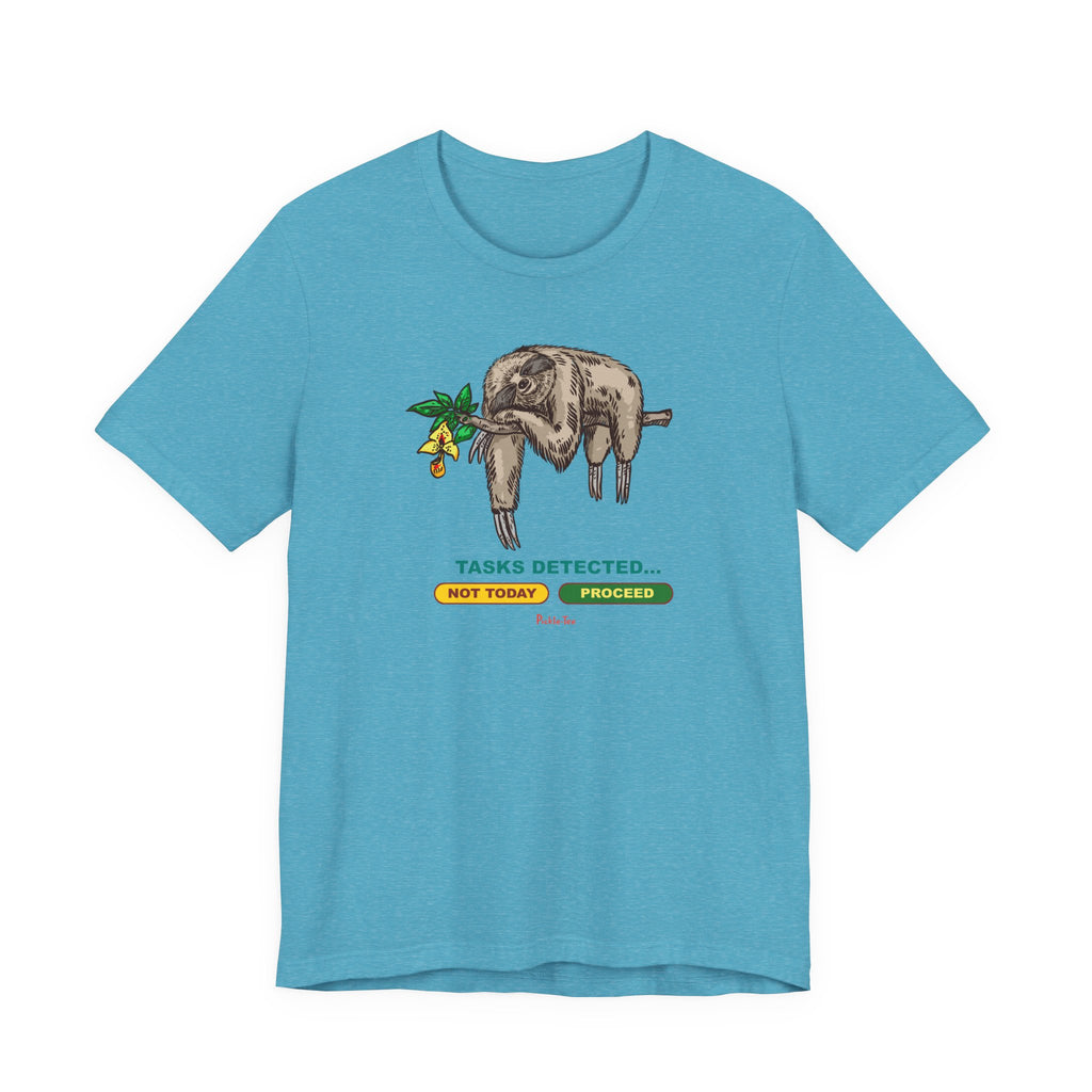 Sloth Tasks Unisex Crew Tee