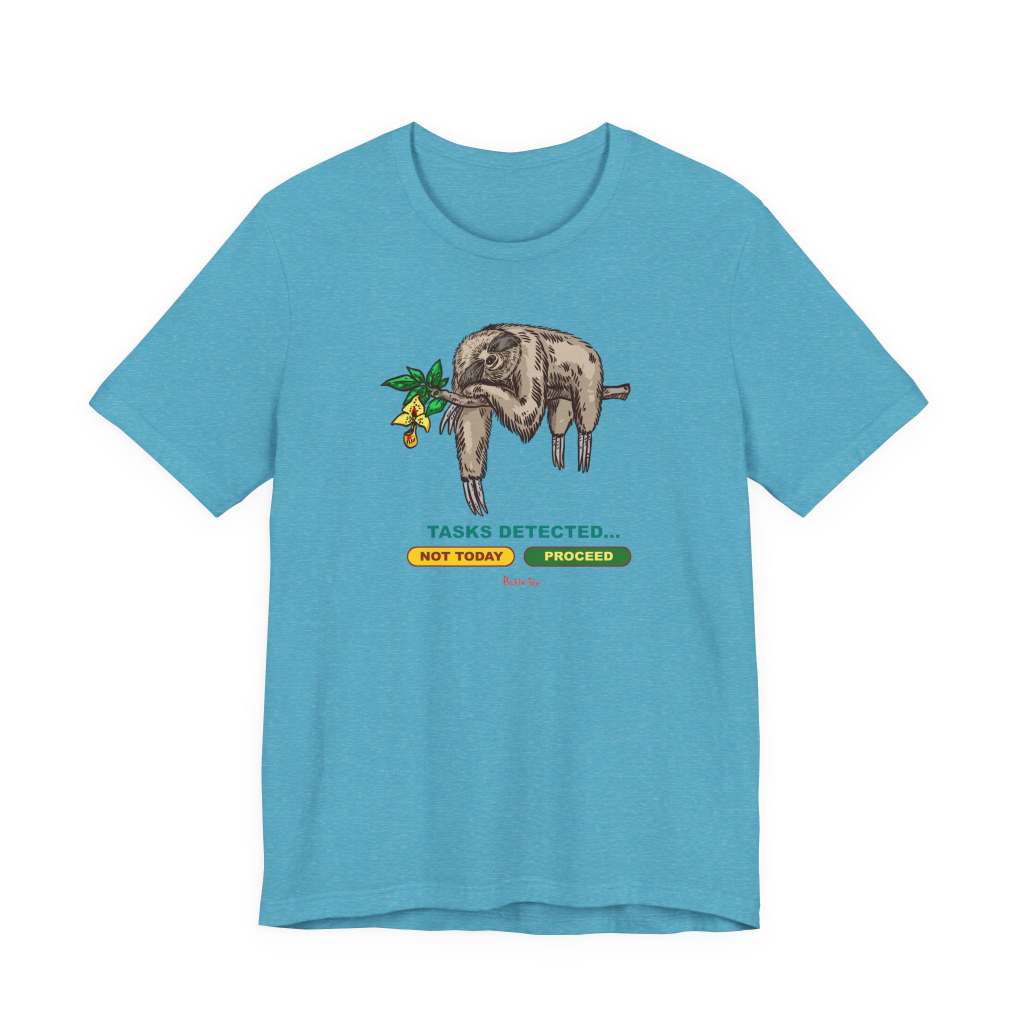 Sloth Tasks Unisex Crew Tee