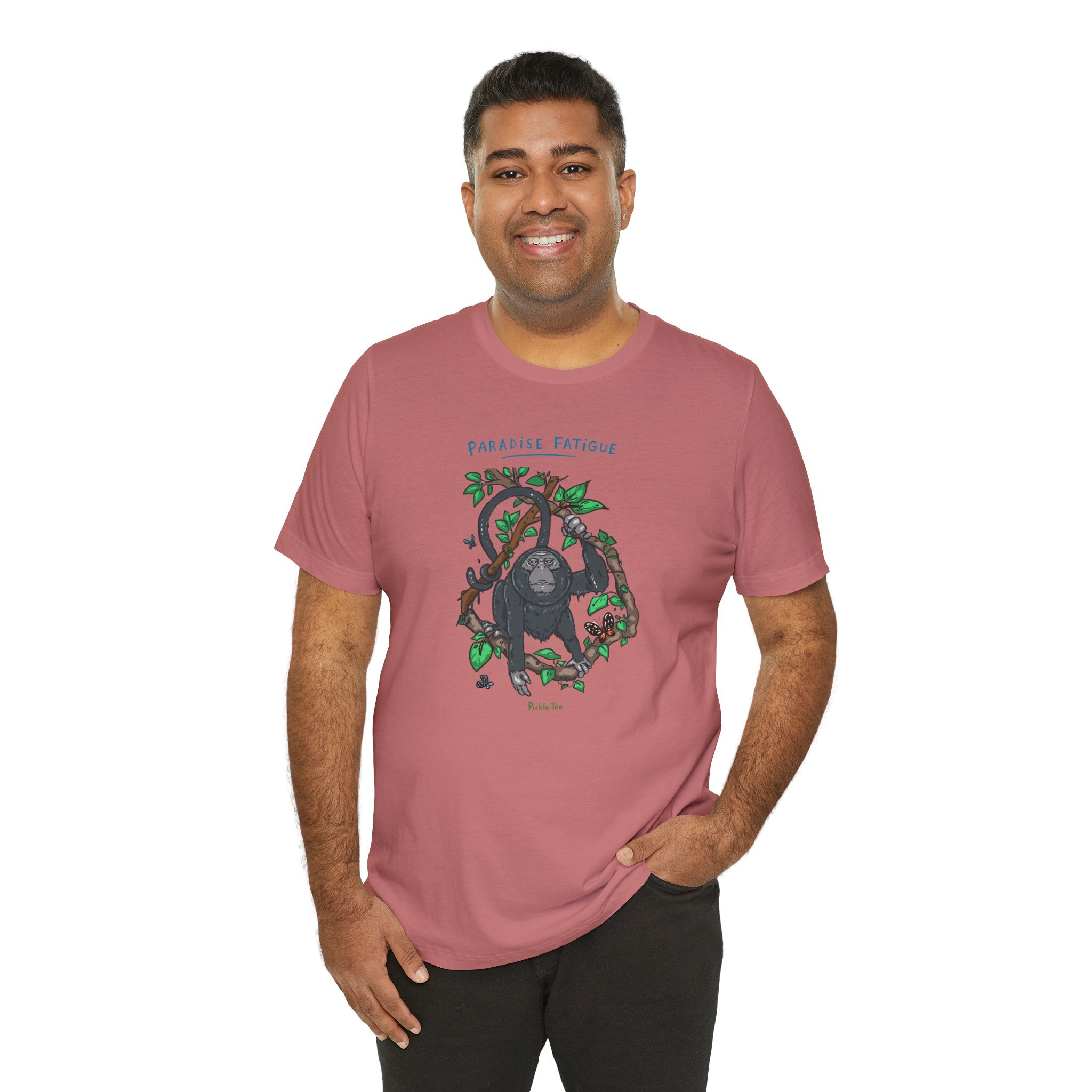 Monkey Paradise Unisex Crew Neck Tee