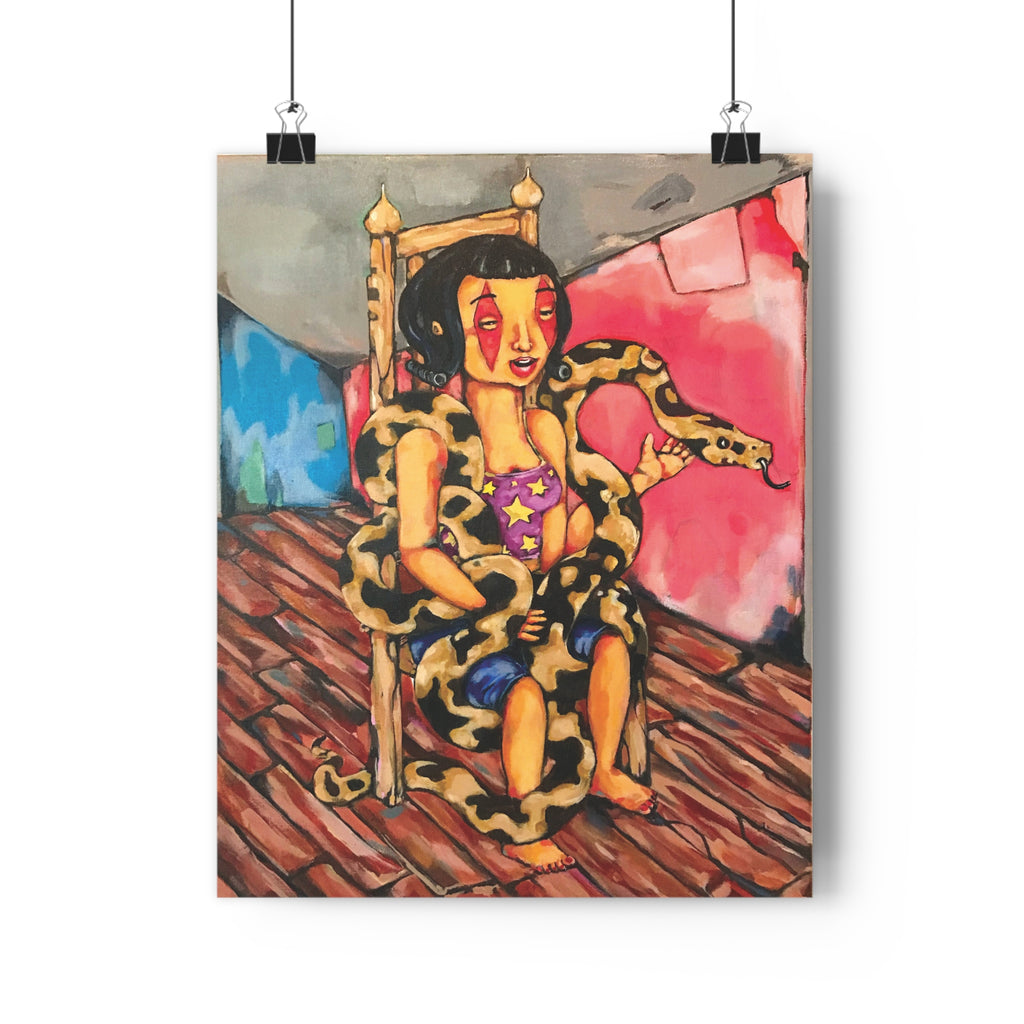 Snake Charmer Giclée Art Print