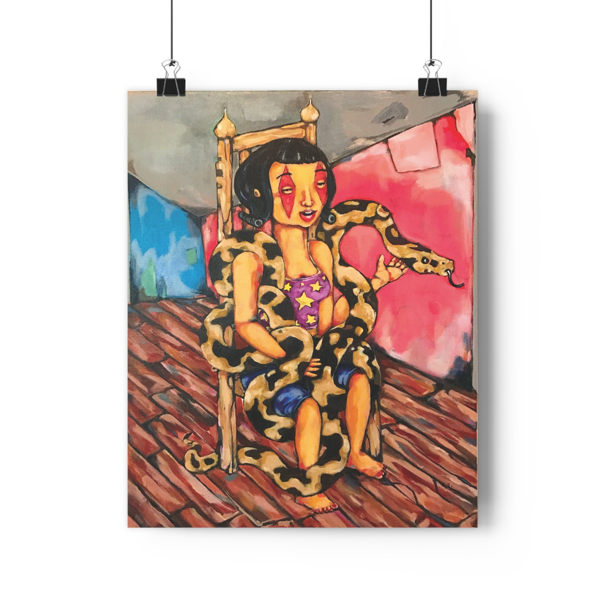 Snake Charmer Giclée Art Print