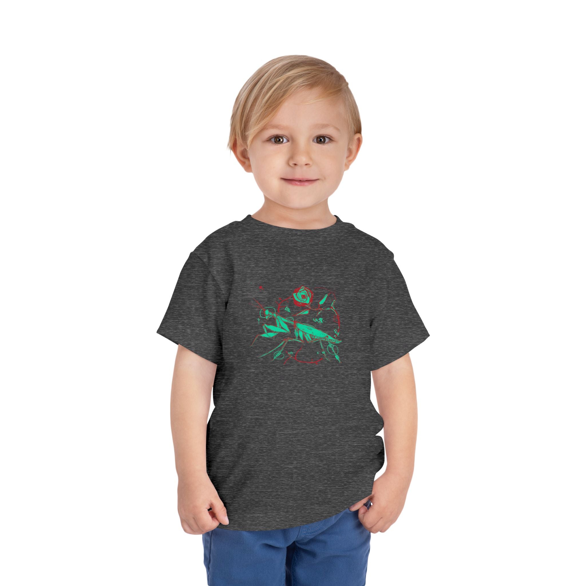 Praying Mantis Toddler Short Sleeve Tee